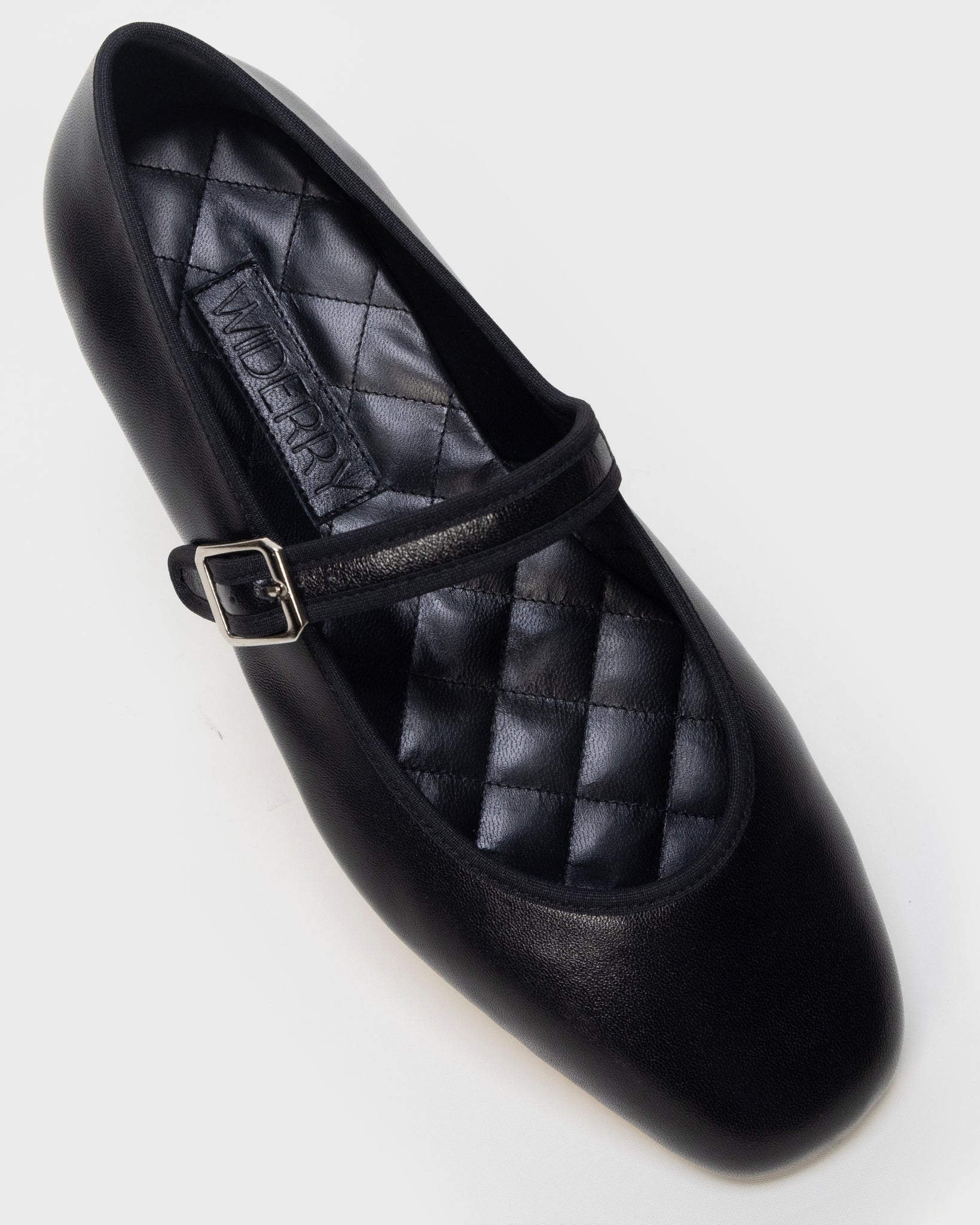 Wide Fit Ballet Flats · Amaia · Noire