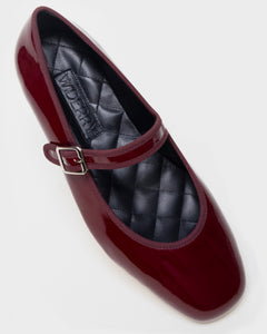 Wide Fit Ballet Flats · Amaia · Cerise